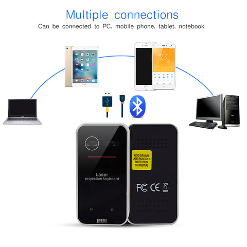 Bluetooth Virtual Laser Projection