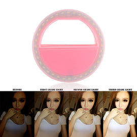 Portable Selfie Ring Light