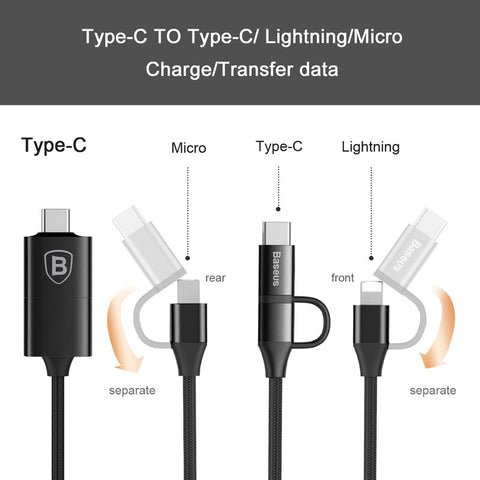 Multi functional Smartphone USB Cable