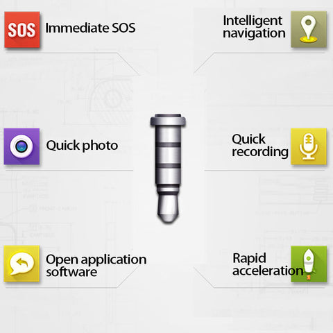 Andriod Headphone Dust Plug Key